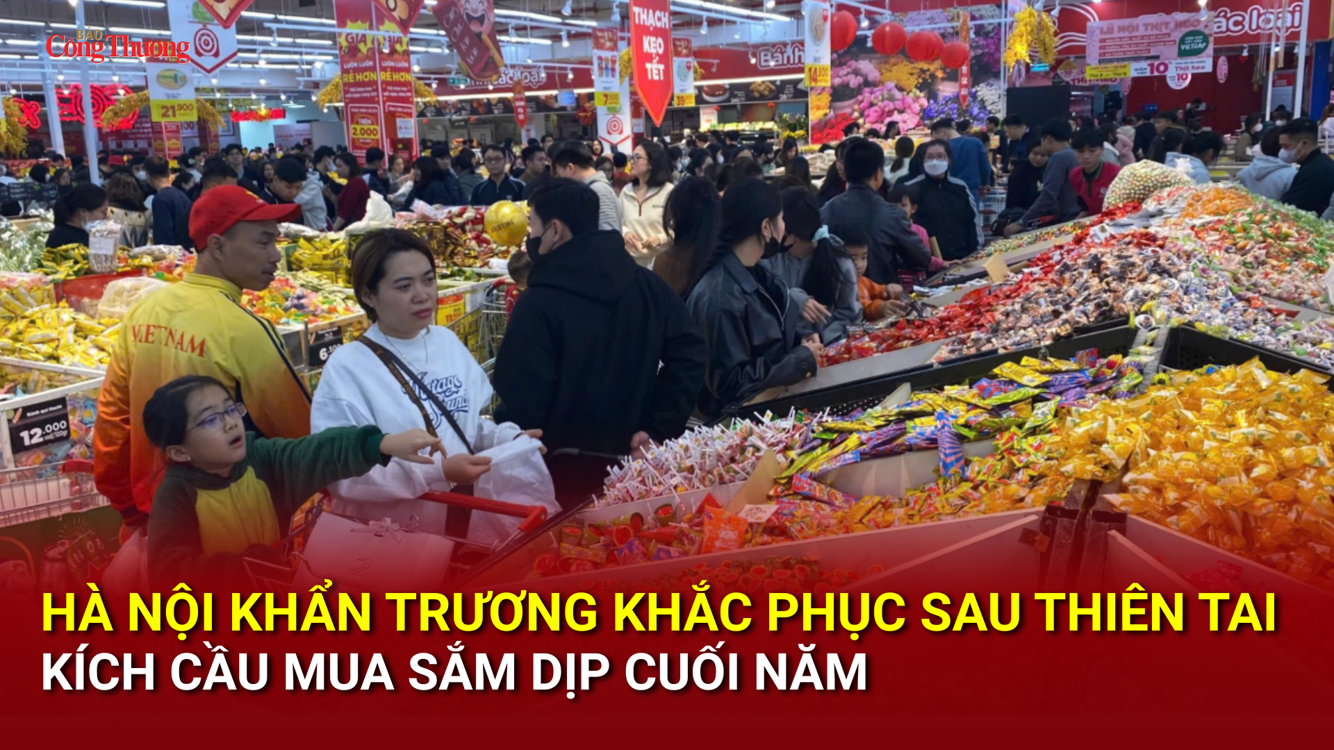 Hà Nội khẩn trương khắc phục sau thiên tai, kích cầu mua sắm dịp cuối năm