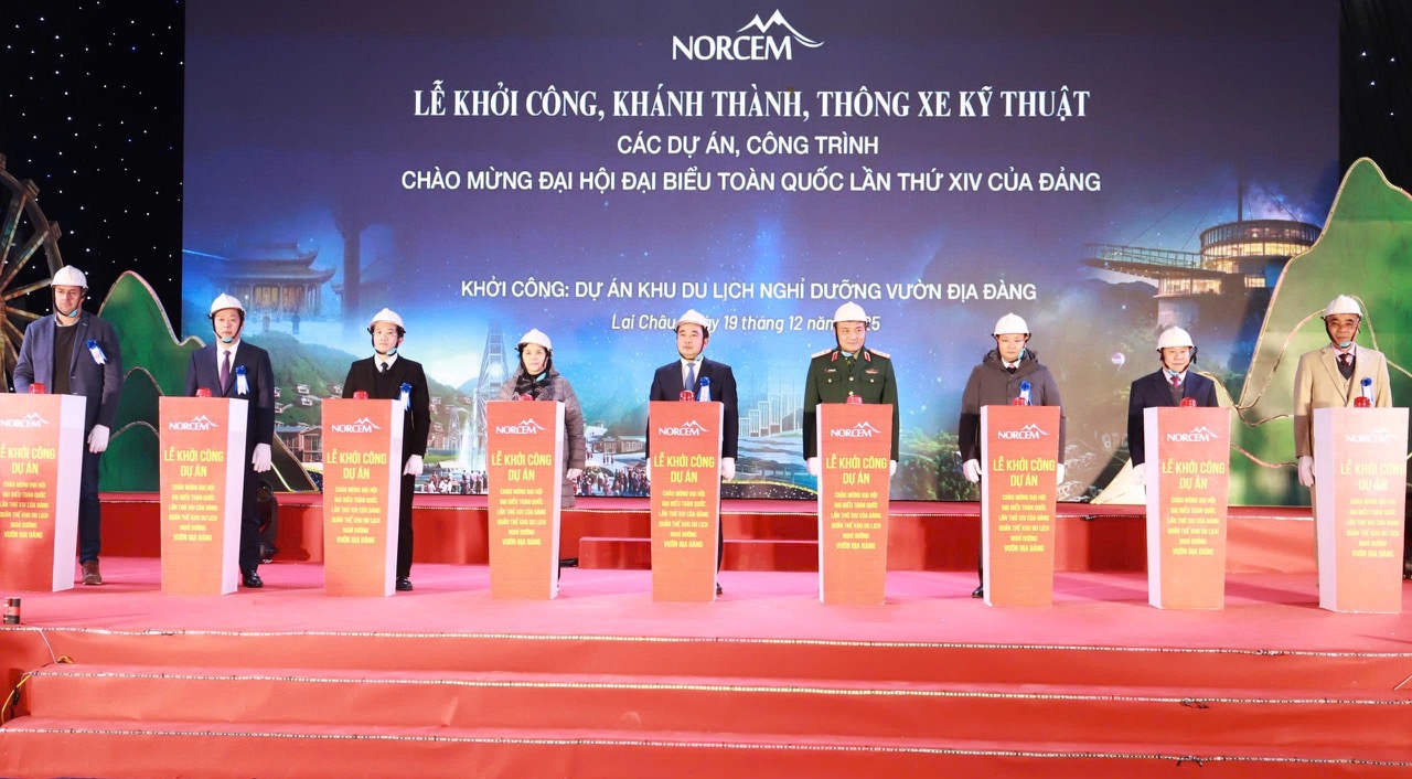 Khởi công, khánh thành loạt công trình lớn chào mừng Đại hội XIV