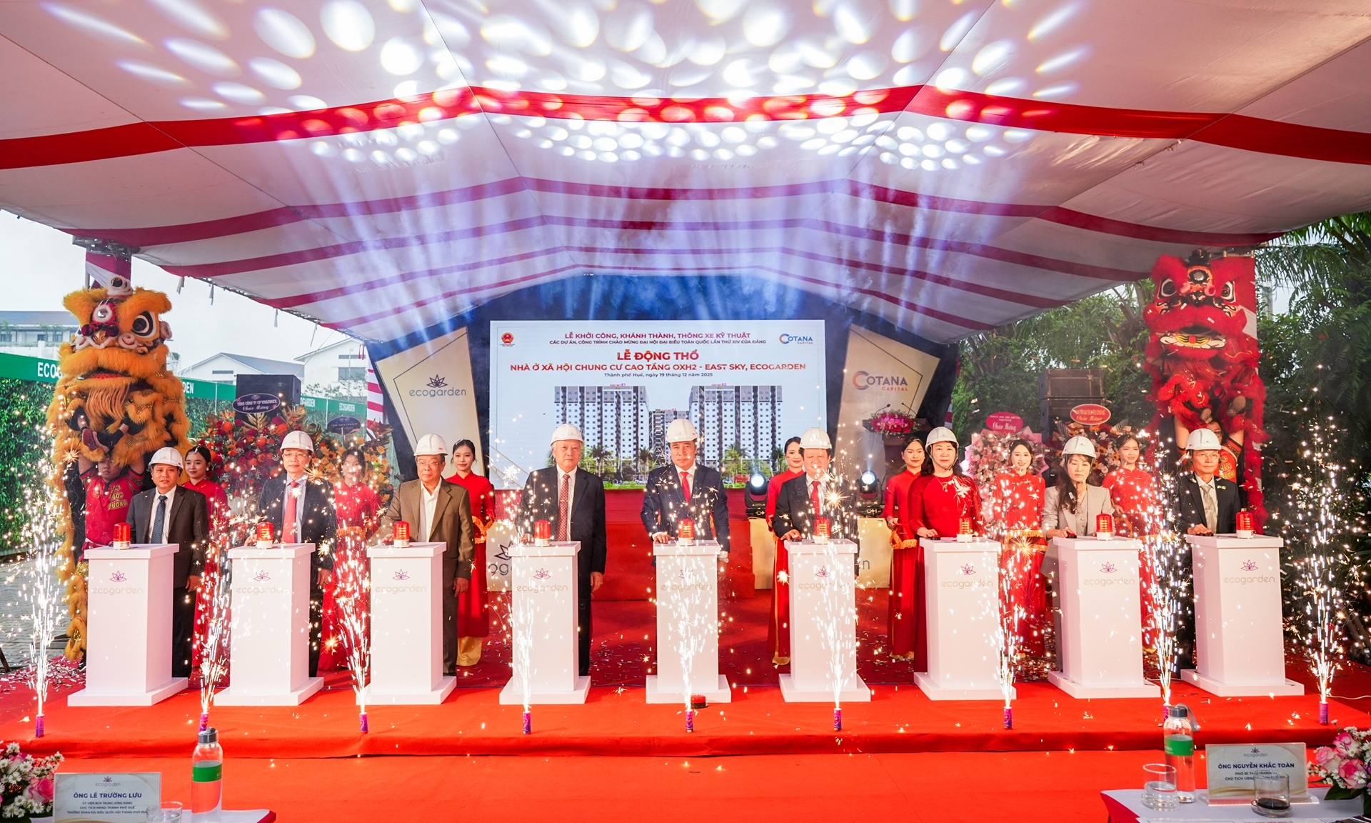 Thành phố Huế đồng loạt khởi công, khánh thành công trình trọng điểm 