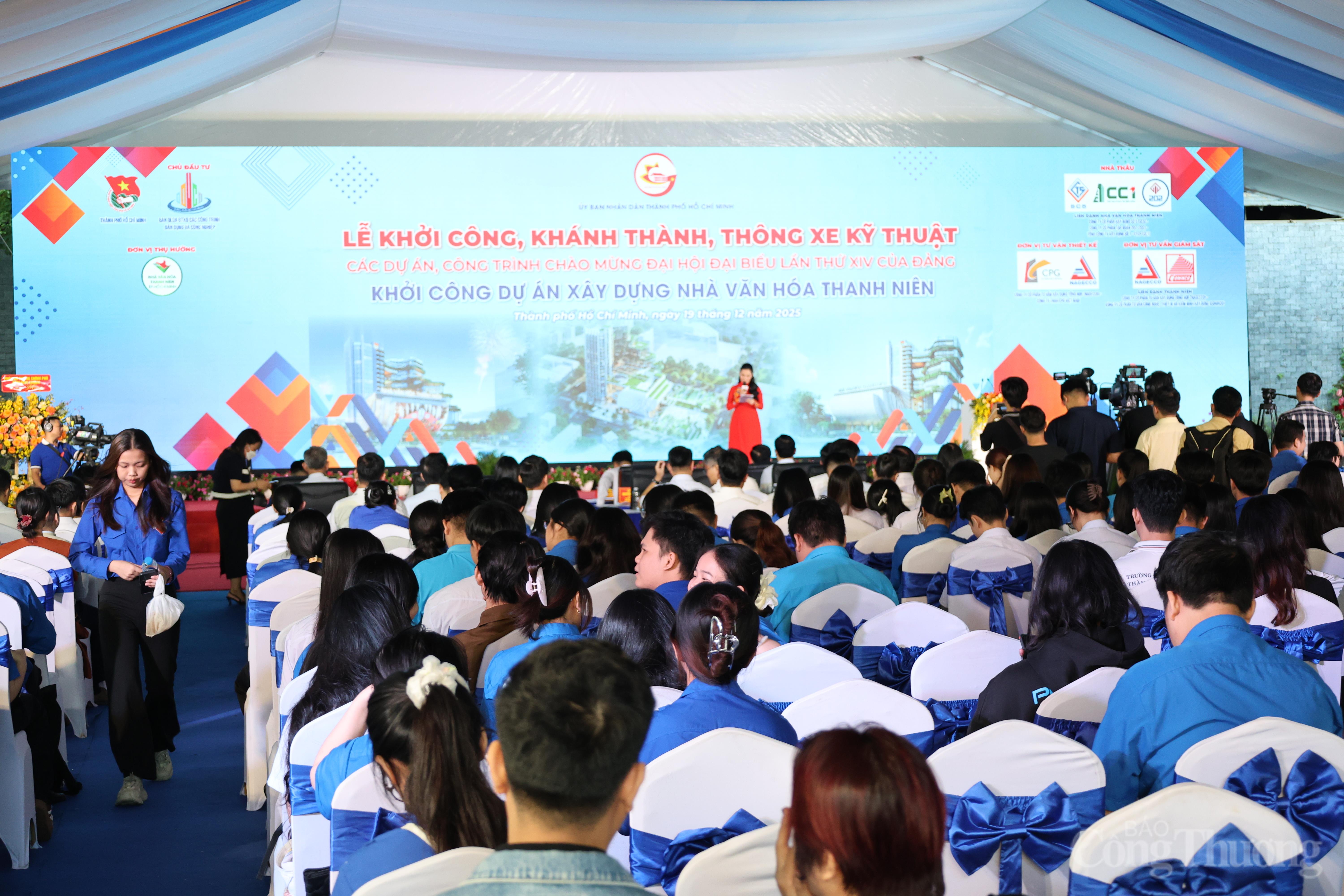 TP. Hồ Chí Minh: Khởi công Dự án xây dựng Nhà văn hoá Thanh niên hơn 2.200 tỷ đồng