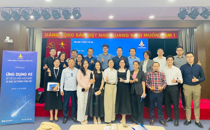 Vinataba tổ chức thành công khoá đào tạo Ứng dụng AI