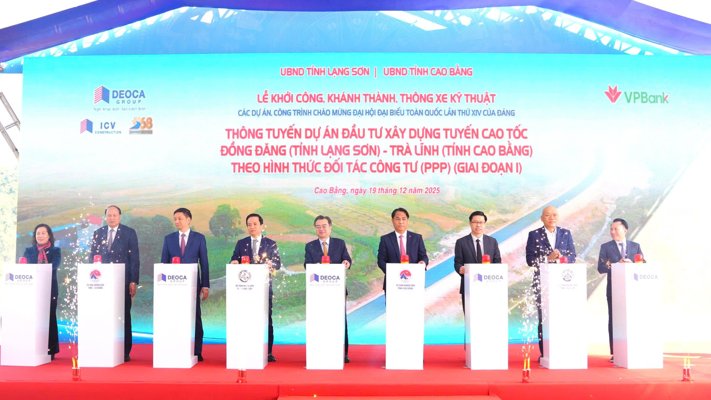 Thông tuyến Cao tốc Đồng Đăng - Trà Lĩnh