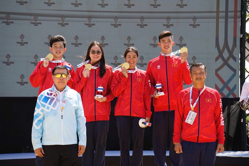 Bơi Việt Nam ghi dấu ấn tại SEA Games 33 với huy chương vàng thứ 87