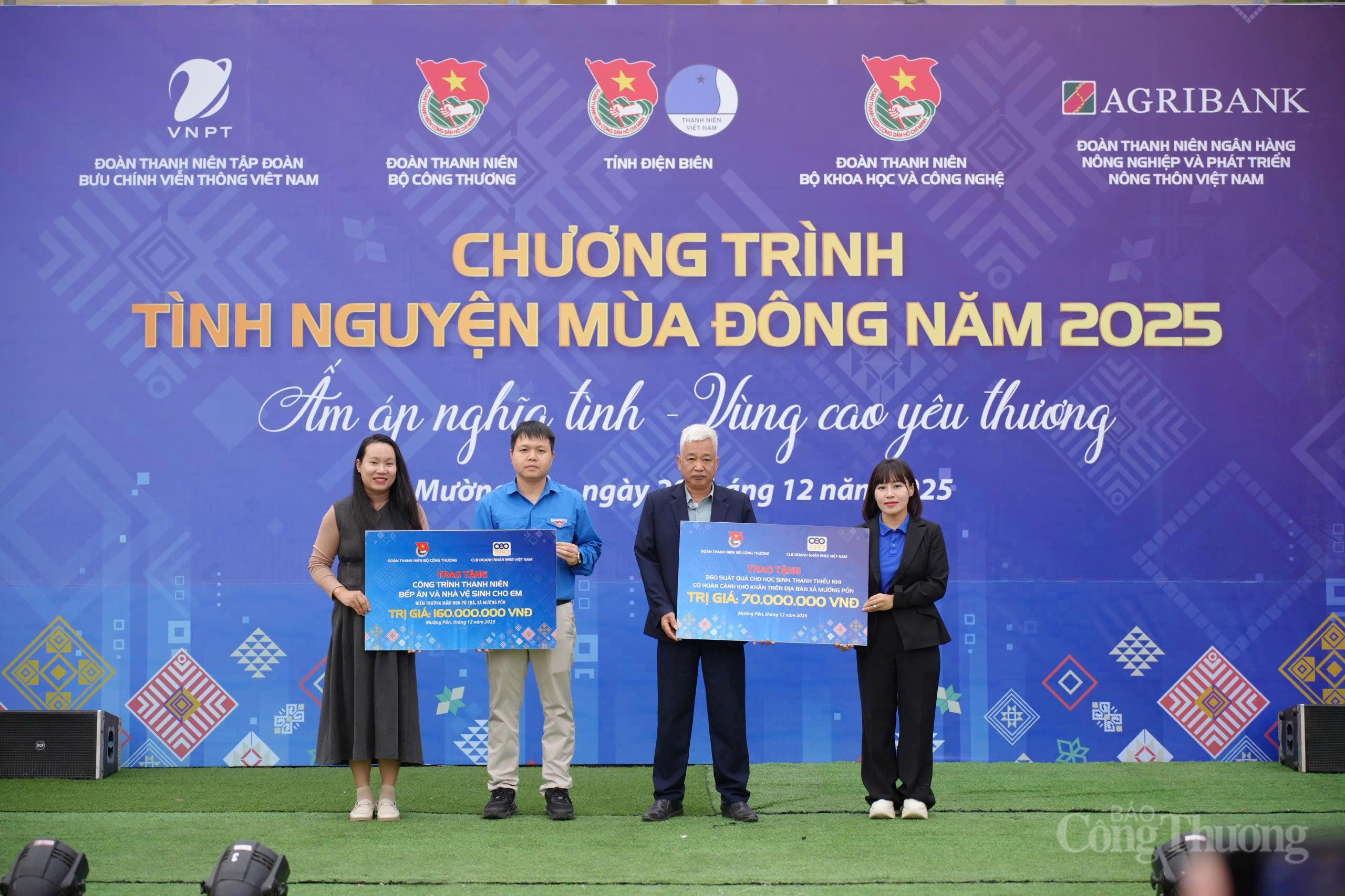 Chùm ảnh: Ấm áp chương trình tình nguyện mùa Đông 2025 của tuổi trẻ Công Thương