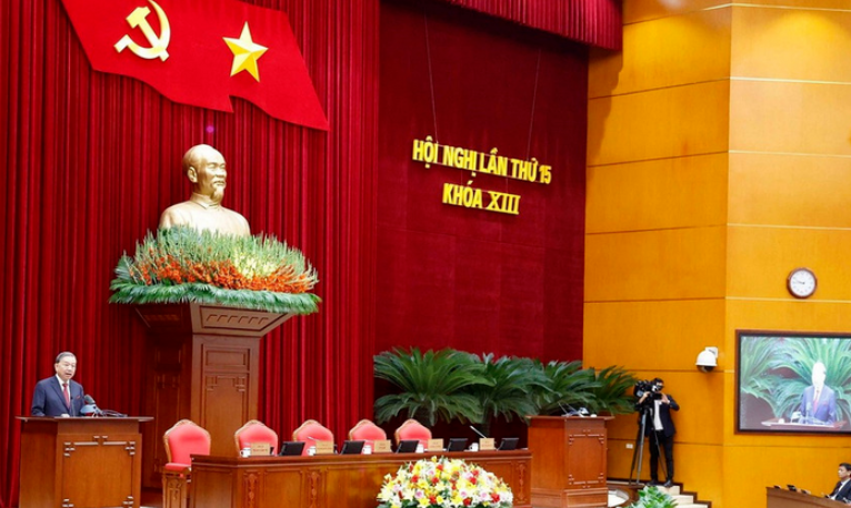 Thông báo Hội nghị lần thứ 15 Ban Chấp hành Trung ương Đảng khóa XIII