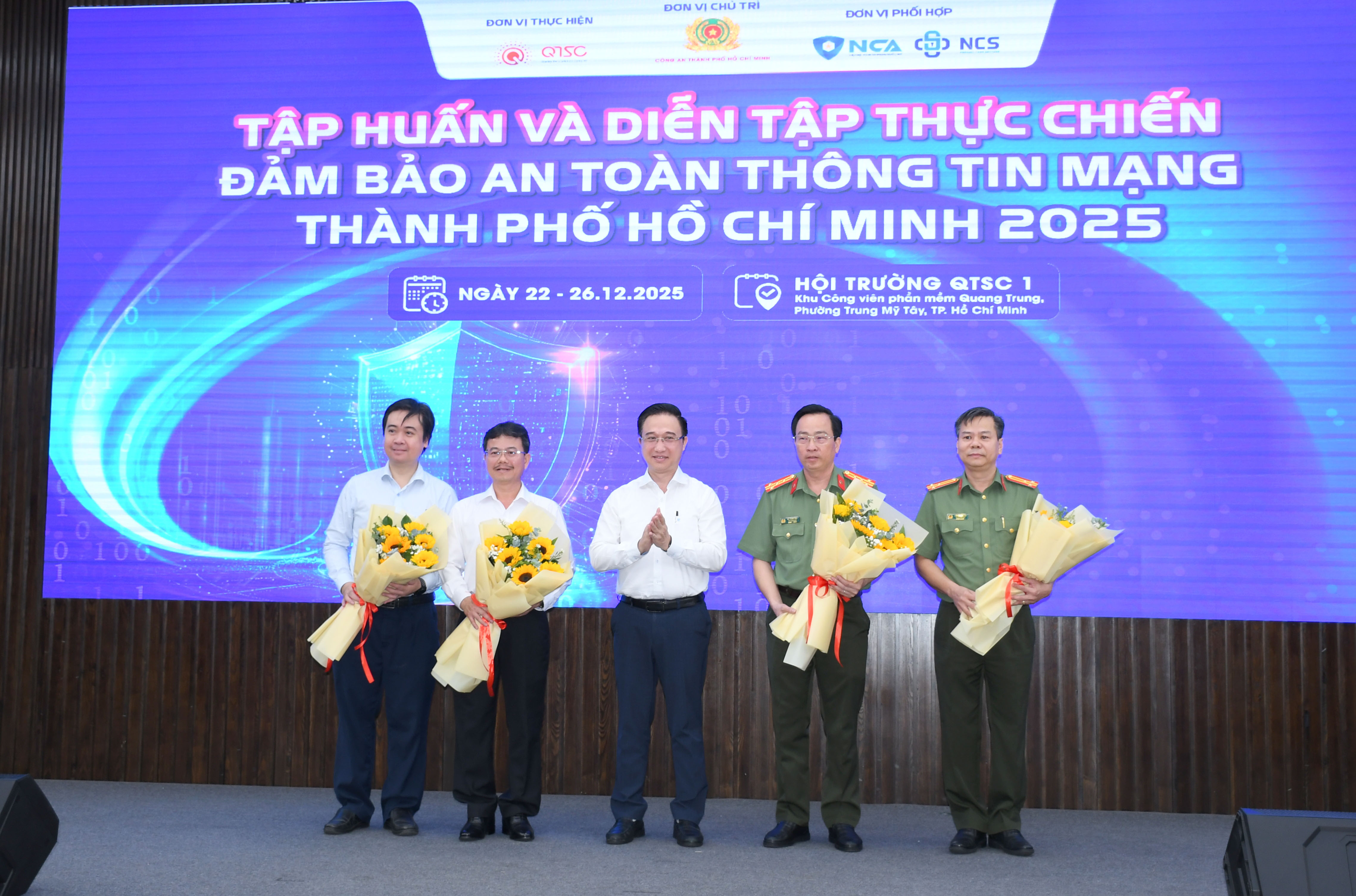 TP. Hồ Chí Minh diễn tập thực chiến đảm bảo an toàn thông tin mạng 2025