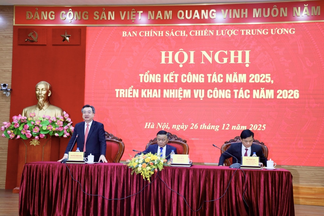 Ban Chính sách, chiến lược Trung ương triển khai nhiệm vụ công tác năm 2026