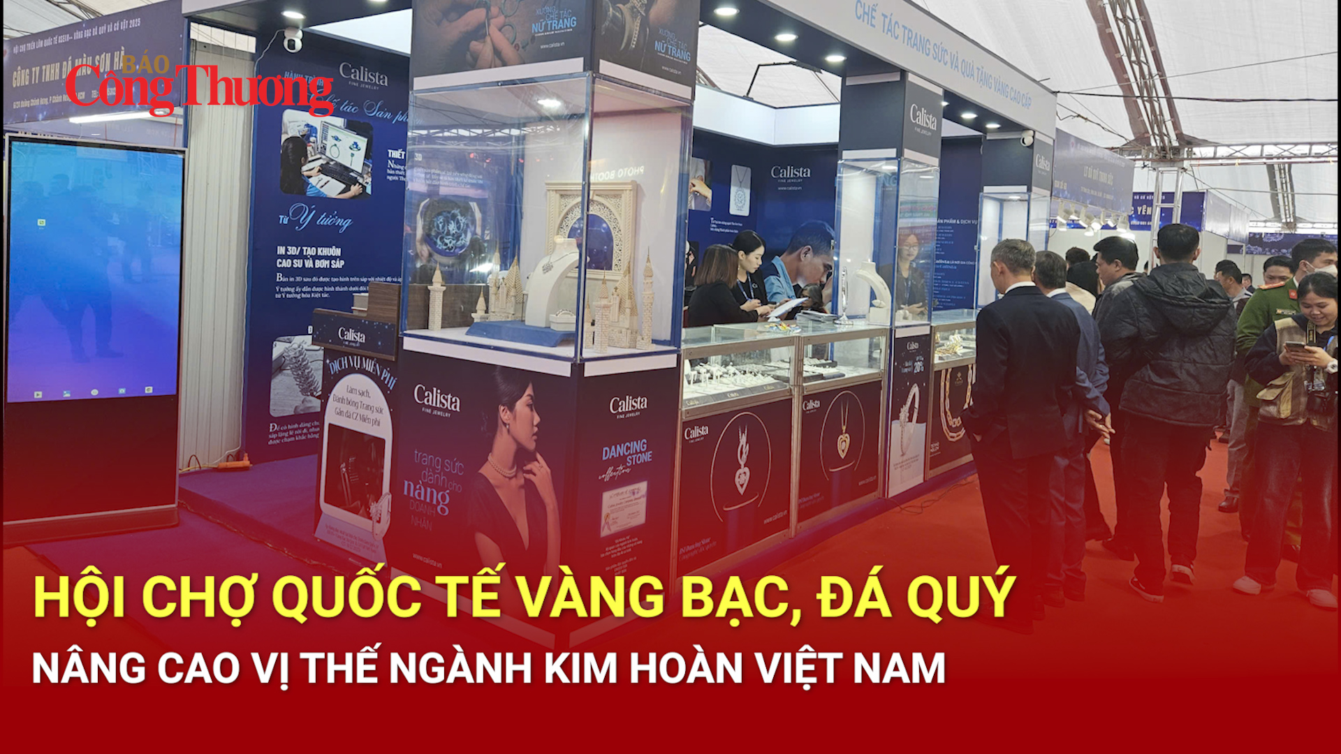 Hội chợ quốc tế vàng bạc, đá quý: Nâng vị thế ngành kim hoàn Việt Nam