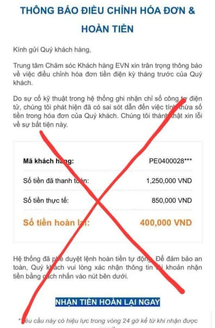 PC Lâm Đồng: Cảnh giác lừa đảo mạo danh điện lực dịp cuối năm