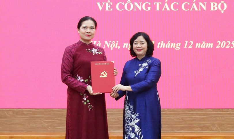 Bà Hà Thị Nga giữ chức Phó Bí thư Thường trực Đảng ủy Mặt trận Tổ quốc