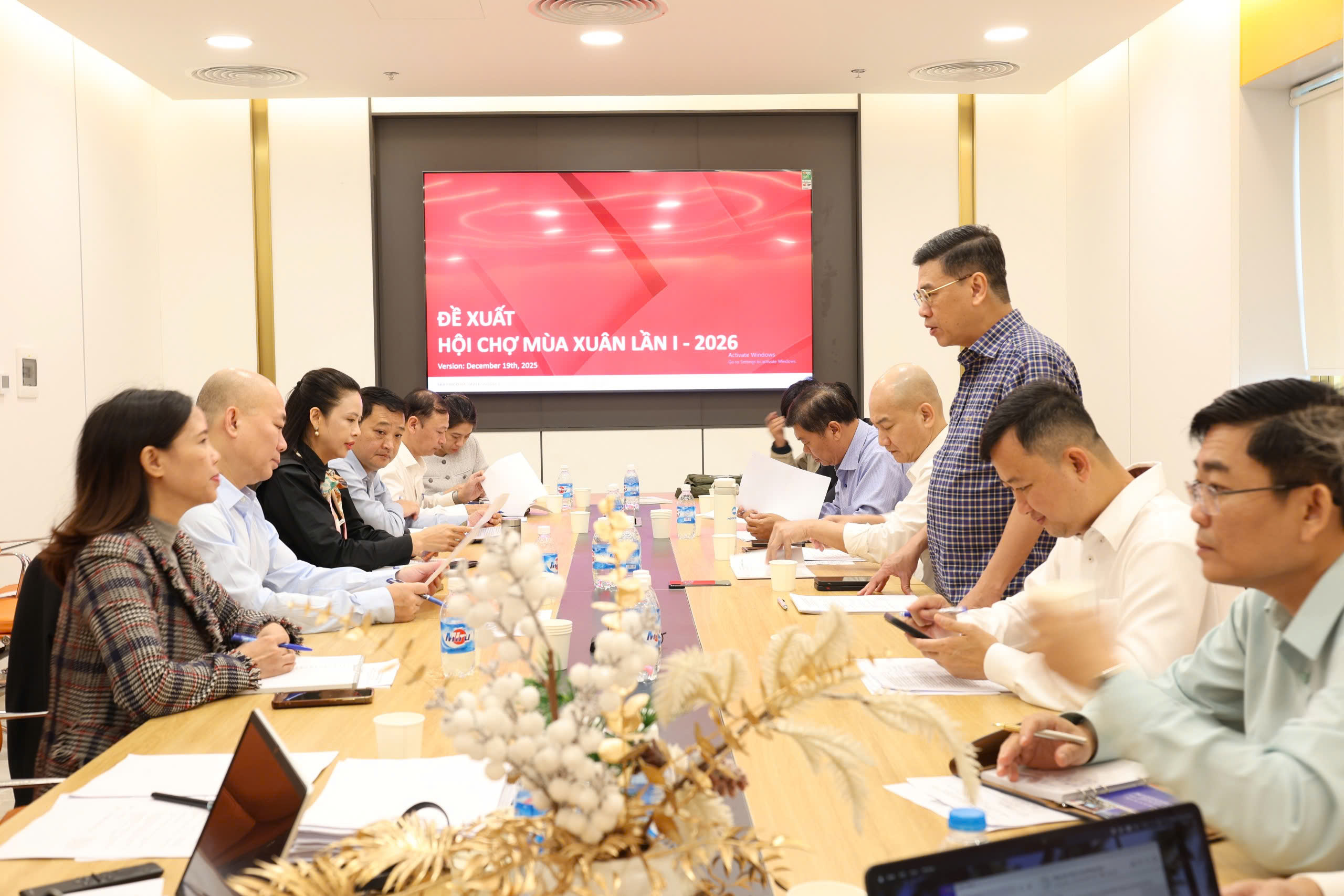 Bộ Công Thương làm việc với UBND TP.HCM triển khai Hội chợ Mùa Xuân