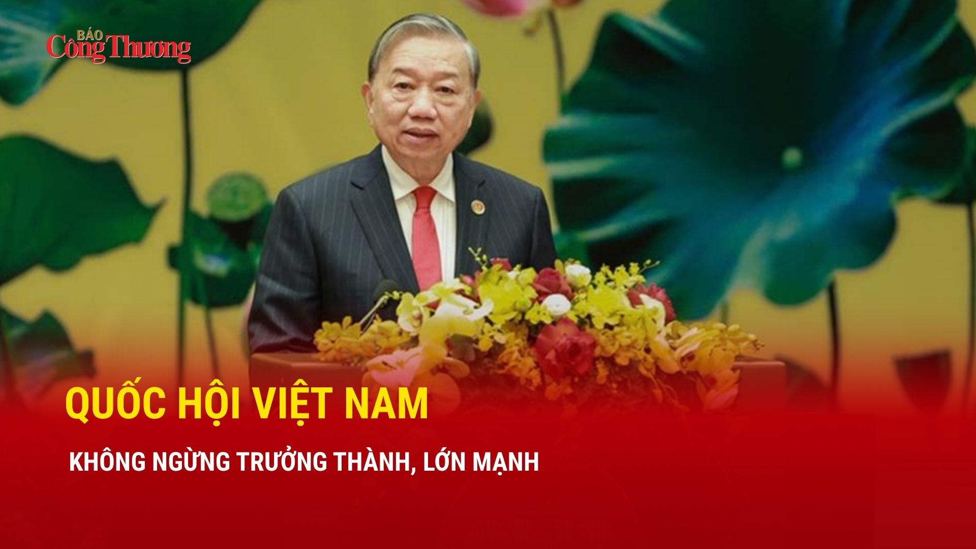Tổng Bí thư Tô Lâm: Quốc hội Việt Nam không ngừng trưởng thành, lớn mạnh