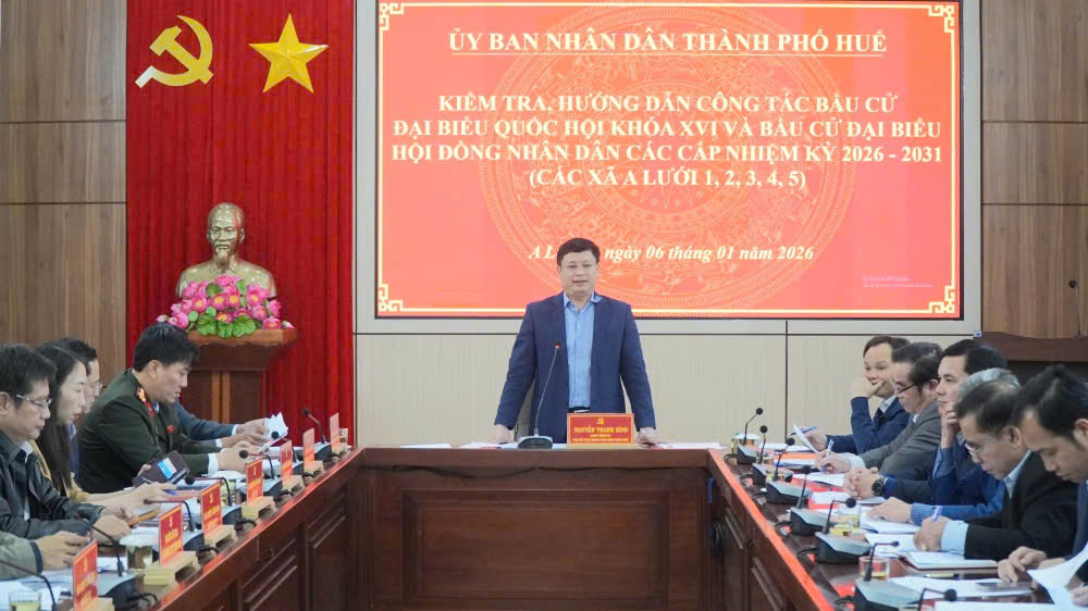 TP. Huế: Kiểm tra, chuẩn bị sẵn sàng cho bầu cử Quốc hội khóa XVI