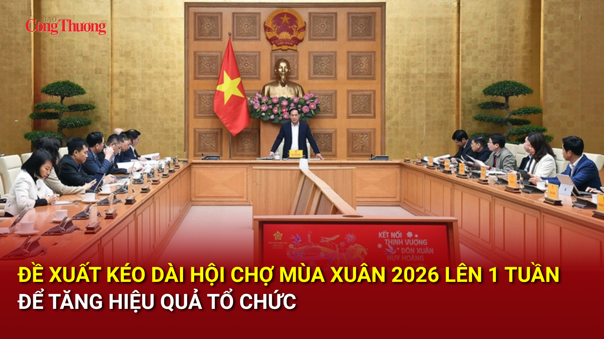 Đề xuất kéo dài Hội chợ Mùa Xuân 2026 lên 1 tuần để tăng hiệu quả tổ chức