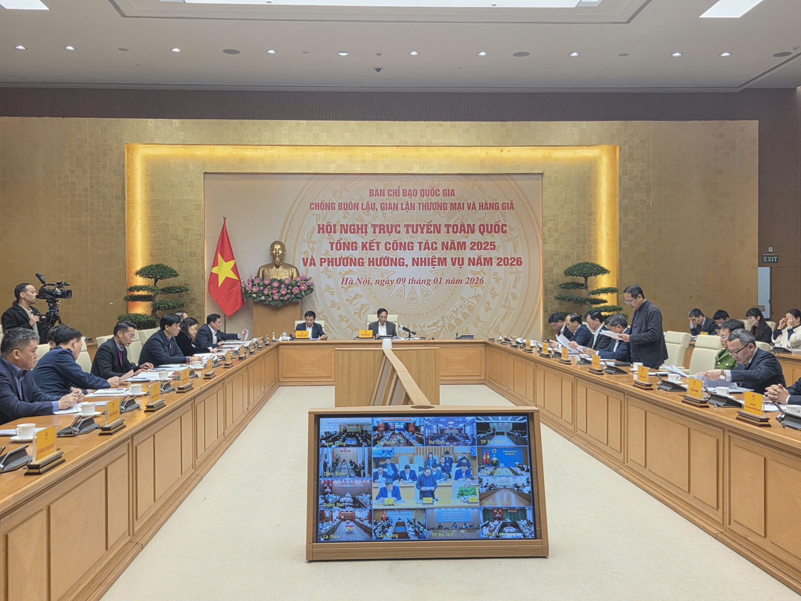 Ban Chỉ đạo 389 Quốc gia tổ chức Hội nghị tổng kết công tác năm 2025