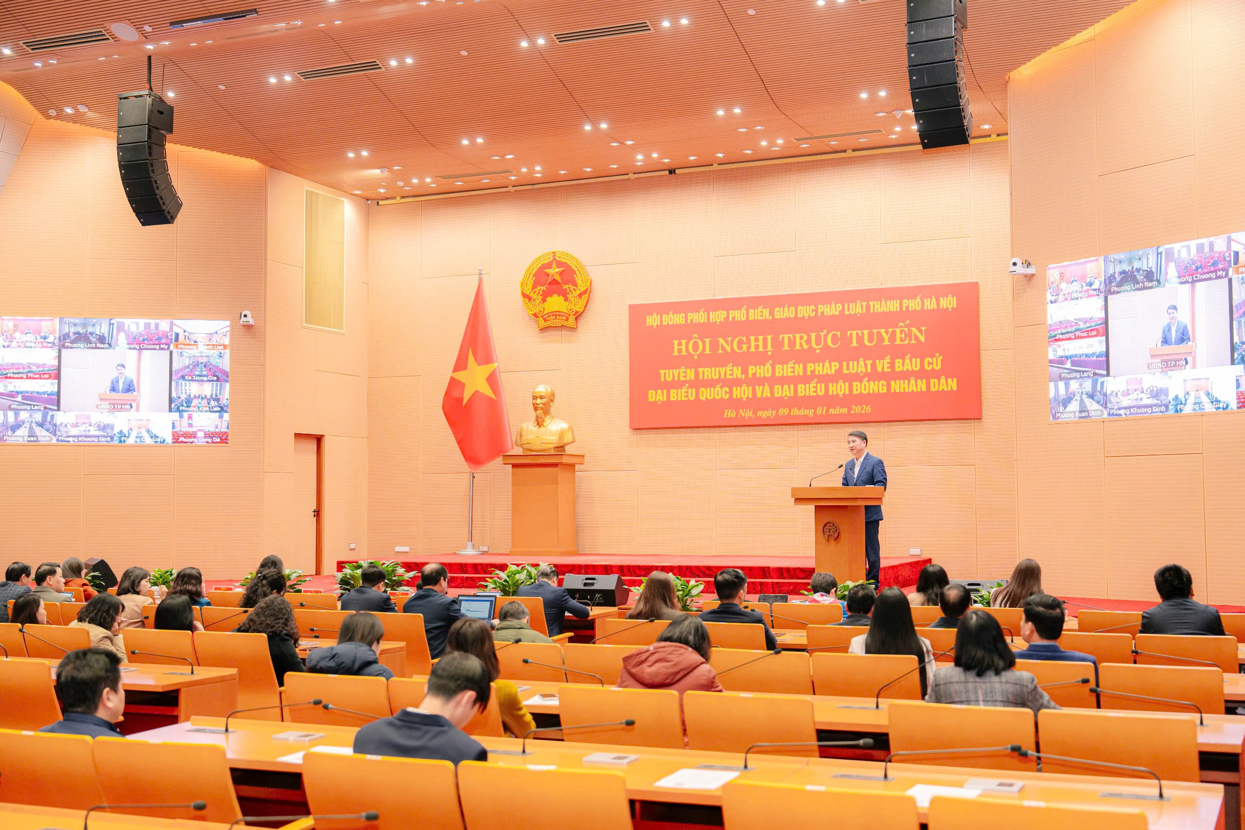 Hà Nội: Đẩy mạnh phổ biến pháp luật về bầu cử đại biểu Quốc hội