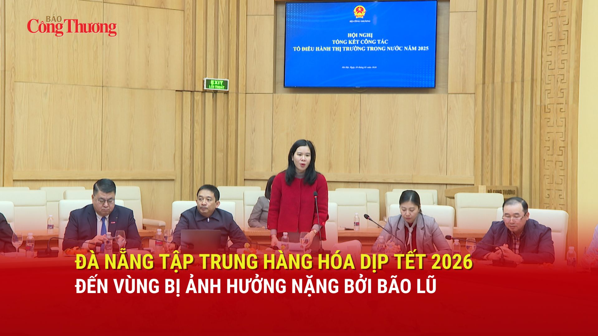 Đà Nẵng tập trung hàng hóa dịp Tết 2026 đến vùng bị ảnh hưởng nặng bởi bão, lũ