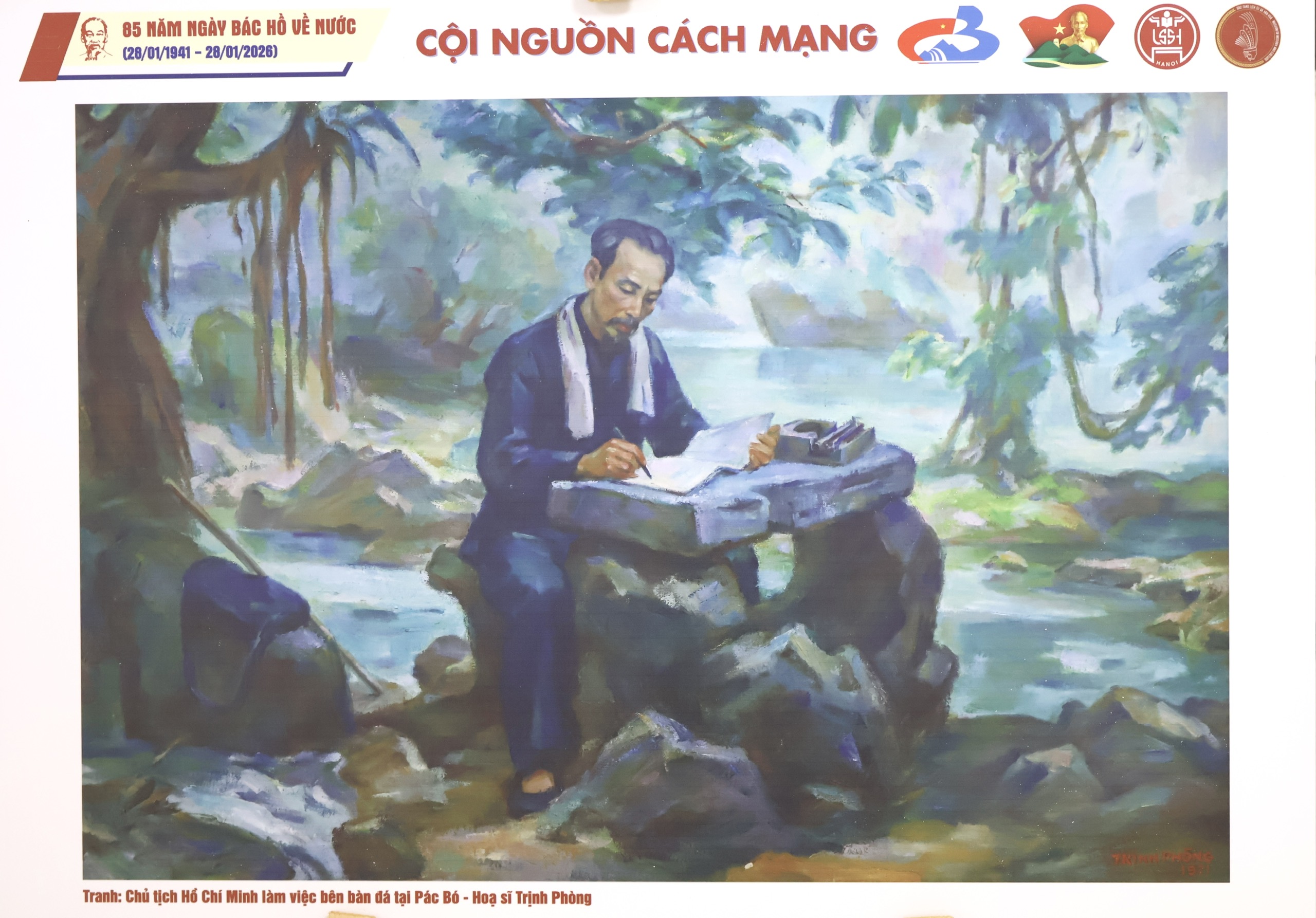 Ấn tượng không gian trưng bày chuyên đề 85 năm Ngày Bác Hồ về nước 