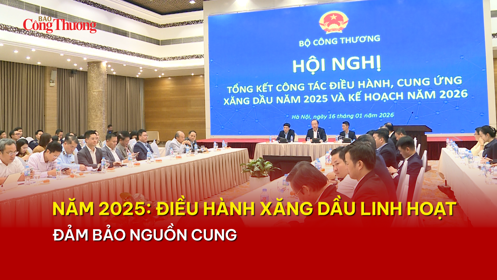 Năm 2025: Điều hành xăng dầu linh hoạt, đảm bảo nguồn cung