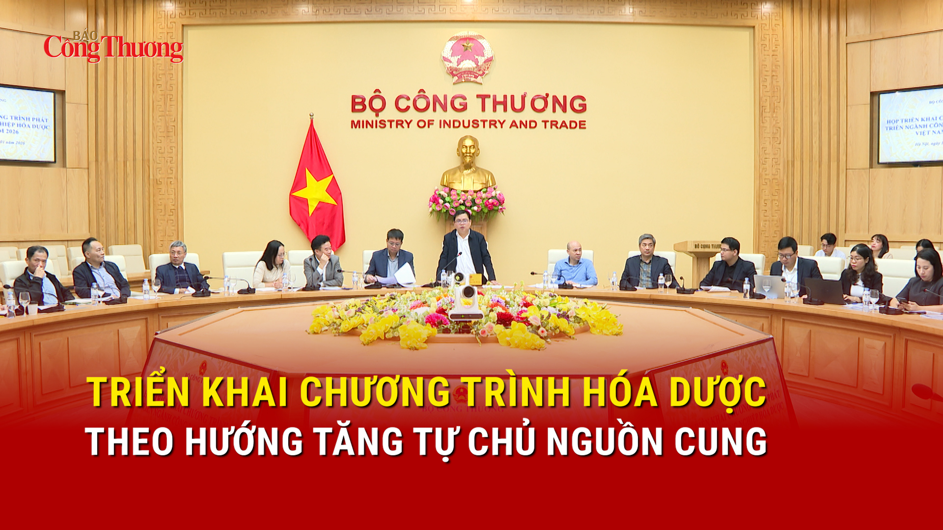 Triển khai Chương trình hóa dược theo hướng tăng tự chủ nguồn cung