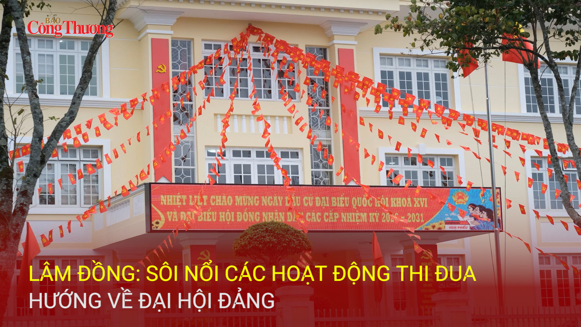 Lâm Đồng: Sôi nổi các hoạt động thi đua hướng về Đại hội Đảng