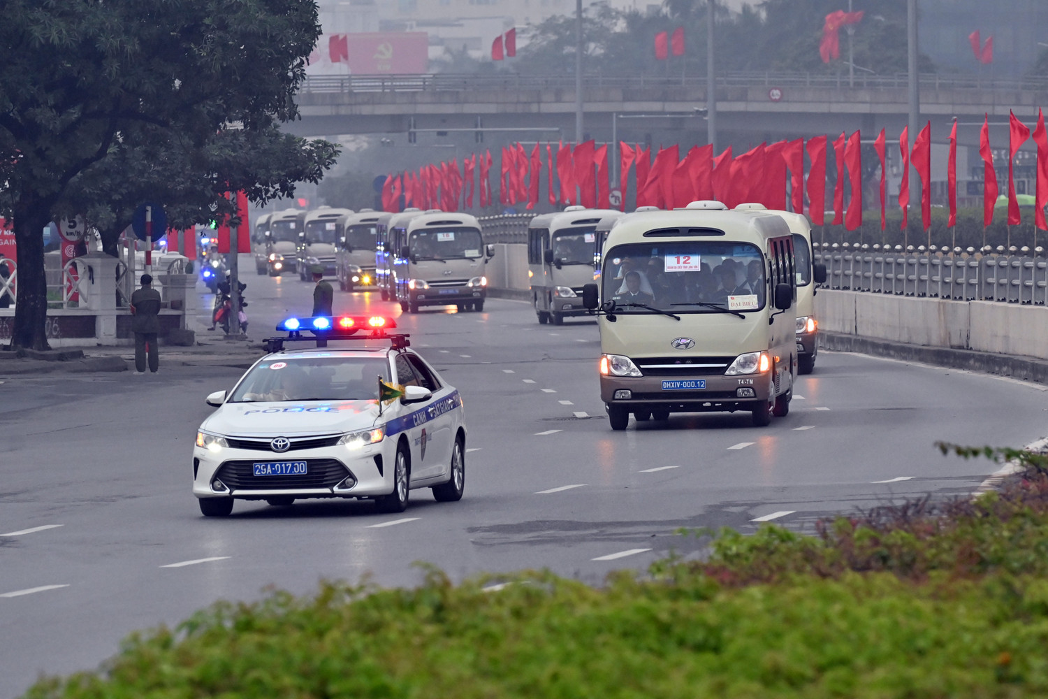 Điều chỉnh phân luồng giao thông phục vụ Đại hội XIV của Đảng