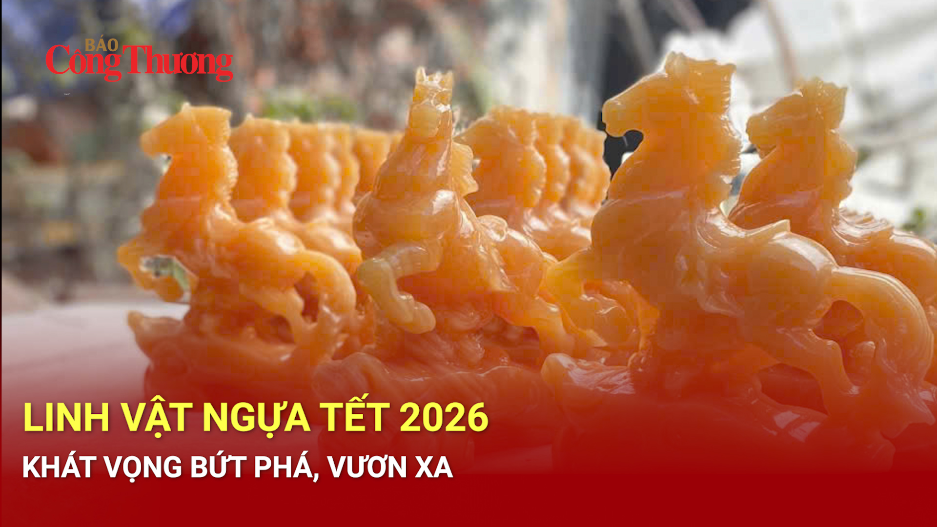 Linh vật ngựa Tết 2026: Khát vọng bứt phá, vươn xa