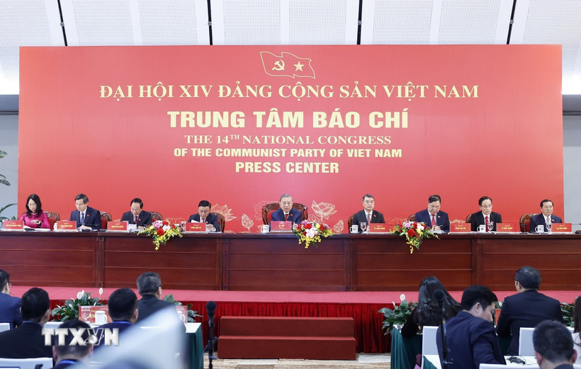 Tổng Bí thư Tô Lâm chủ trì họp báo quốc tế công bố kết quả Đại hội XIV của Đảng