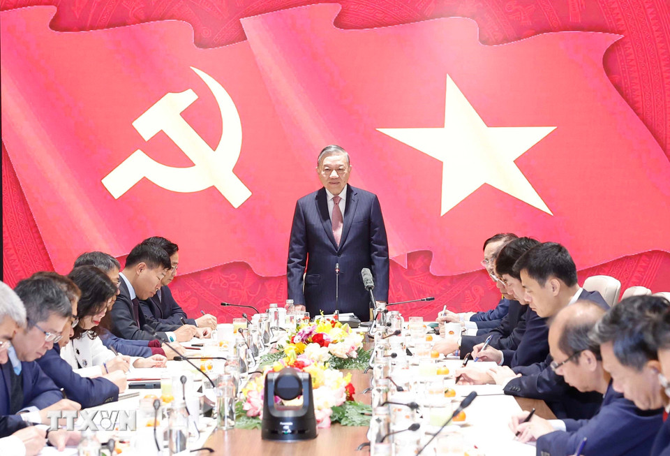 Tổng Bí thư Tô Lâm: Cần bám sát định hướng đối ngoại của Đại hội XIV 