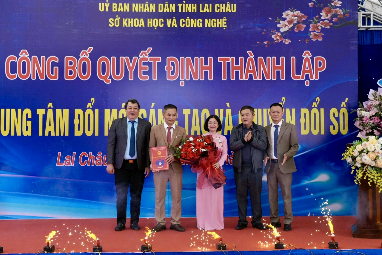 Lai Châu: Ra mắt Trung tâm Đổi mới sáng tạo và Chuyển đổi số
