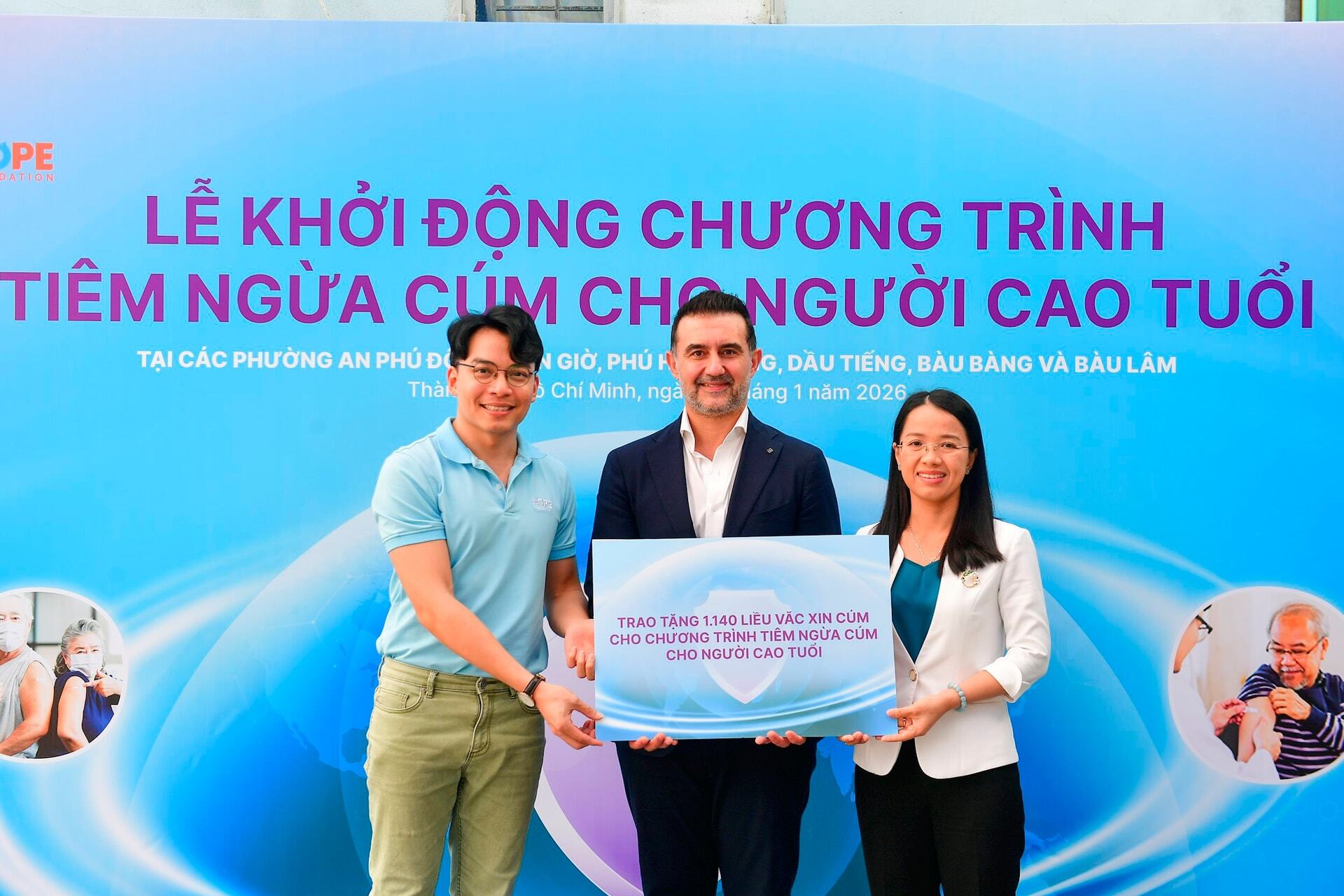 TP. Hồ Chí Minh: Tăng cường phòng ngừa cúm mùa cho người cao tuổi 