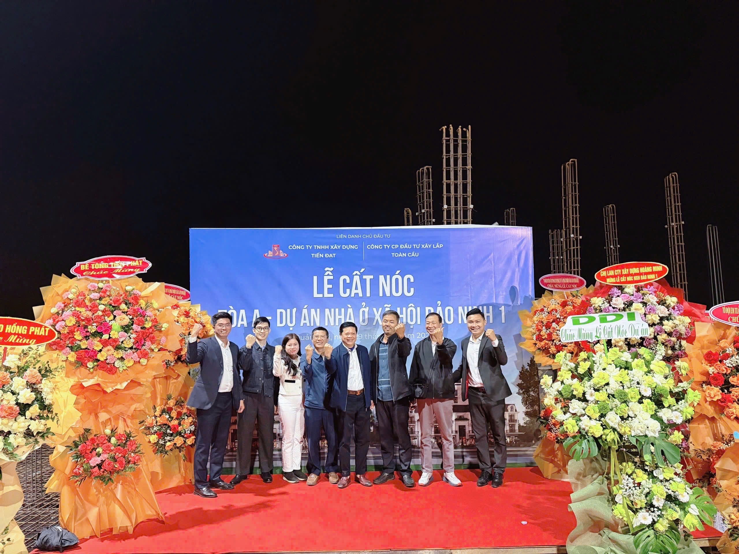 Quảng Trị: Cất nóc toà A, Dự án nhà ở xã hội Bảo Ninh I