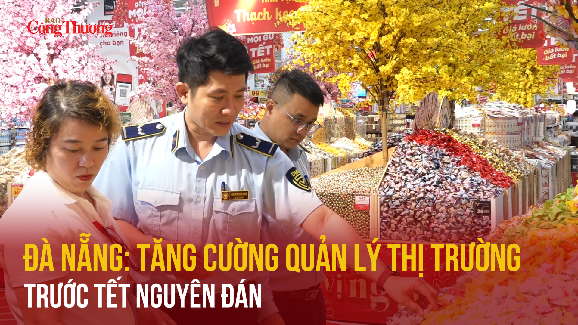 Đà Nẵng: Tăng cường quản lý thị trường trước tết Nguyên đán