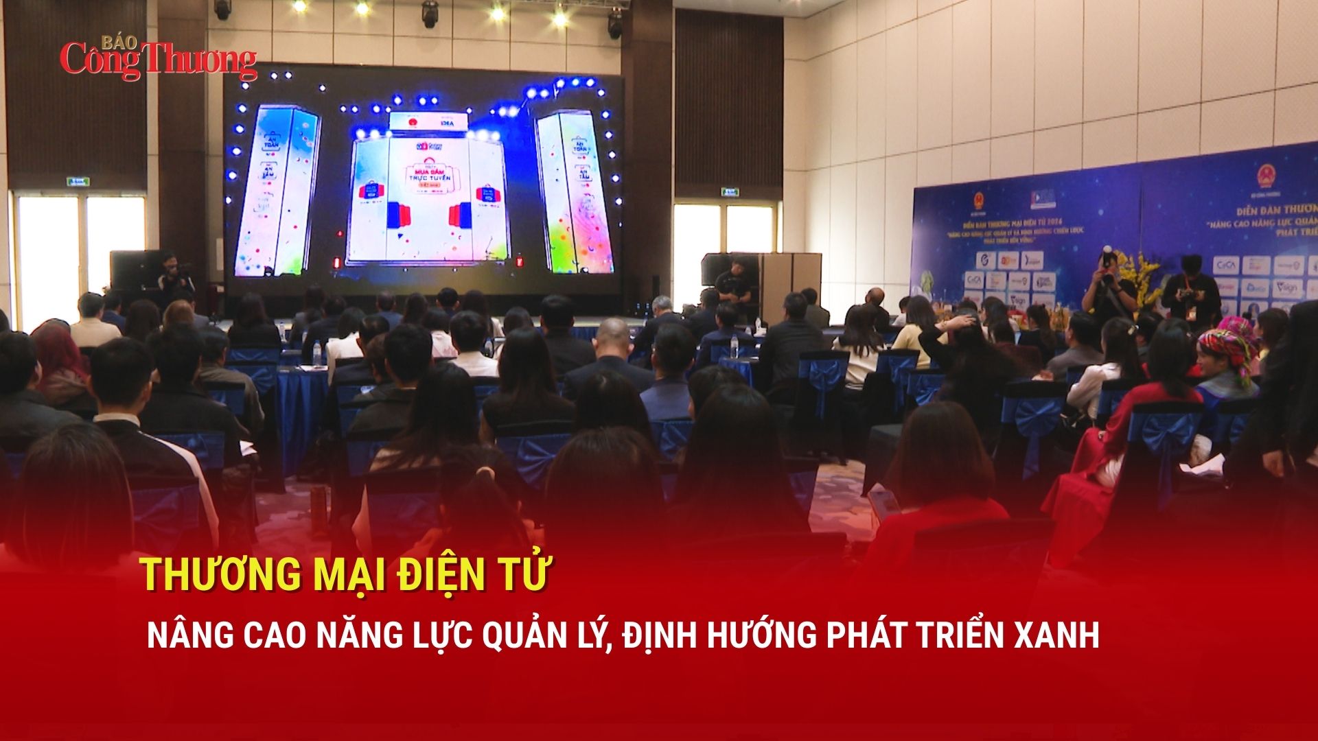 Thương mại điện tử: Nâng cao năng lực quản lý, định hướng phát triển xanh