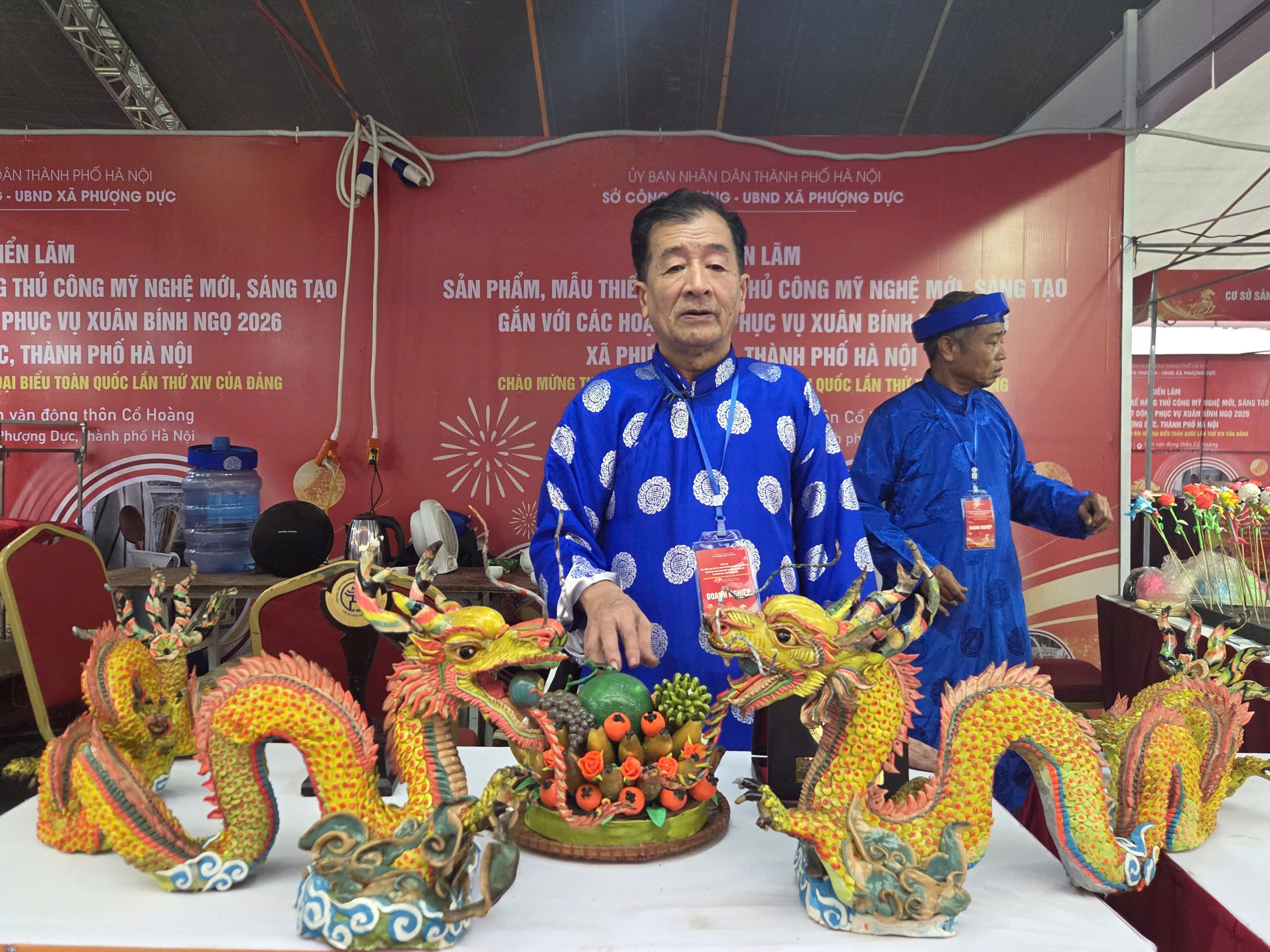 Lan tỏa sắc xuân trong từng sản phẩm thủ công mỹ nghệ