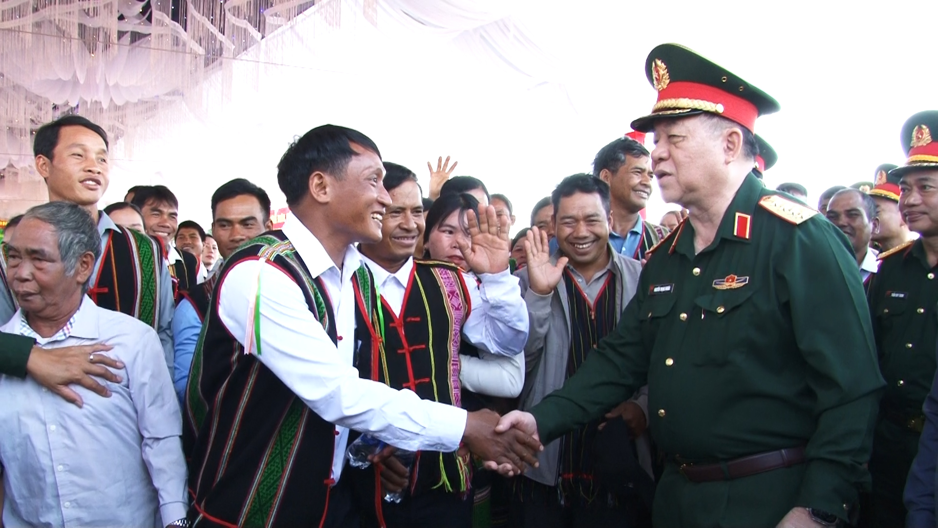 Đại tướng Nguyễn Trọng Nghĩa dự Chương trình ‘Xuân chiến sĩ’ tại Lâm Đồng