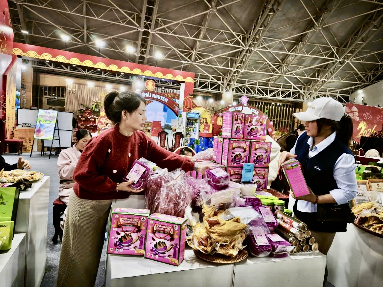 Phú Thọ quảng bá đặc sản, mở rộng thị trường tại Hội chợ Mùa Xuân