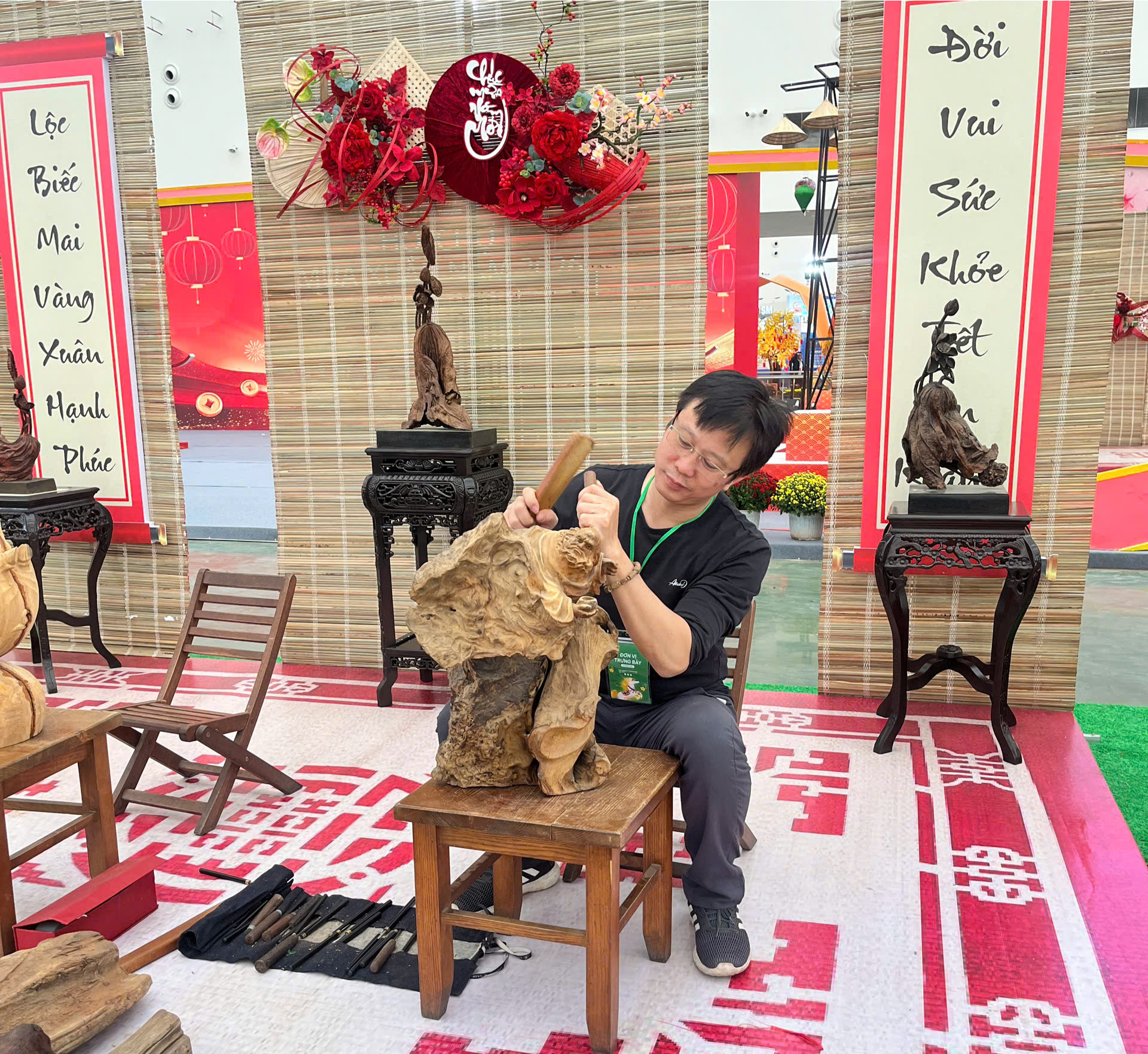 Lan tỏa hồn làng nghề tại Hội chợ Mùa Xuân