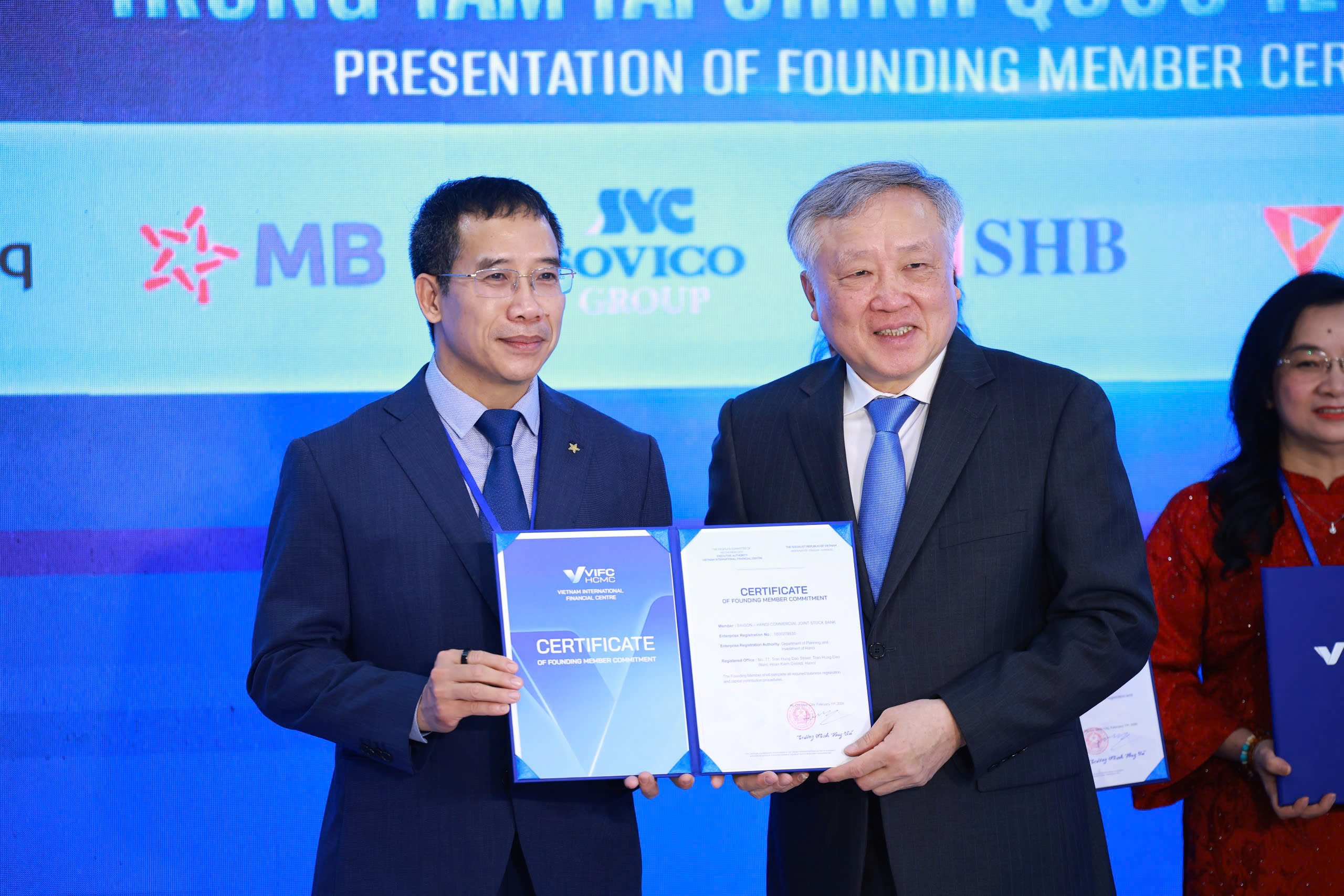 Ra mắt Trung tâm Tài chính quốc tế Việt Nam tại TP. Hồ Chí Minh