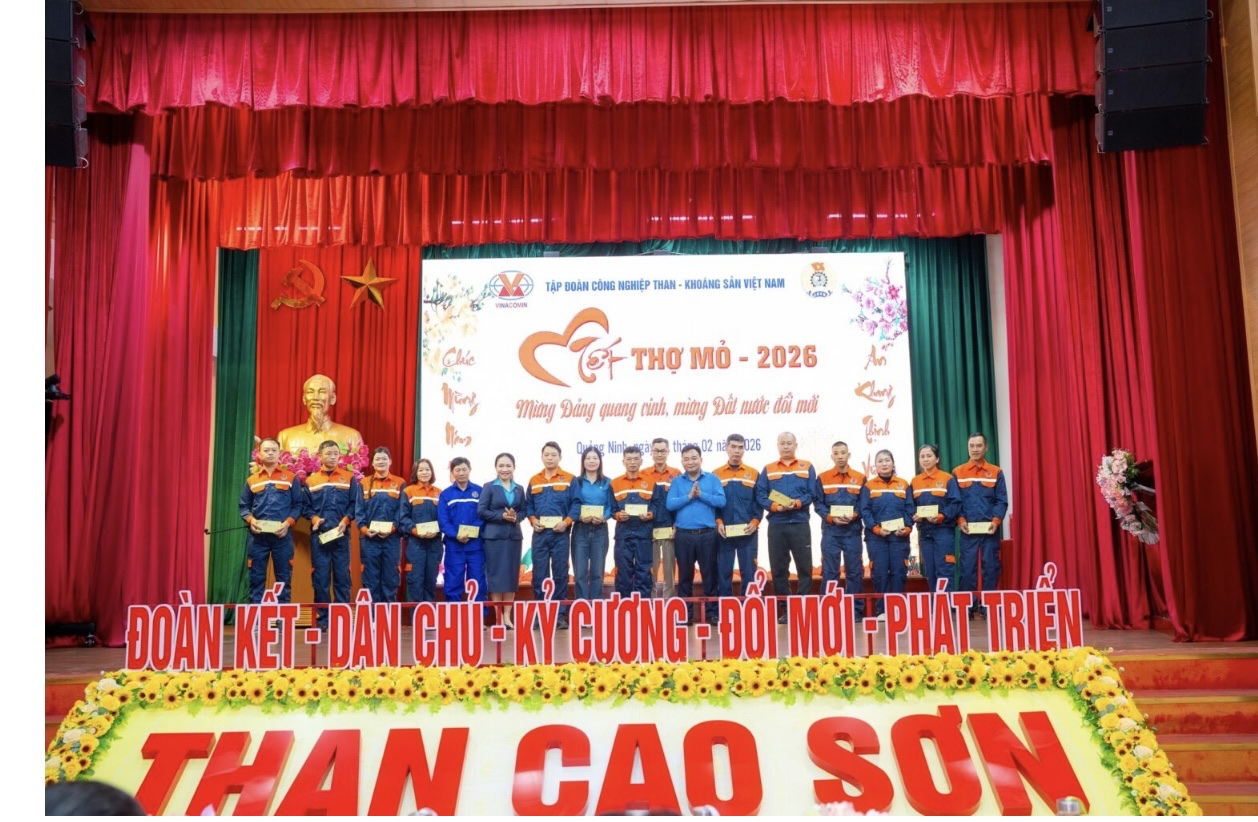 Công đoàn Than Cao Sơn: Chăm lo toàn diện cho đoàn viên, người lao động