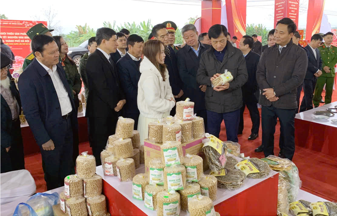 Sắc xuân rộn ràng tại ngoại thành Hà Nội