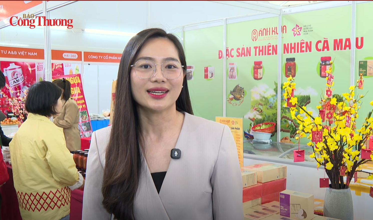 Doanh nghiệp ghi nhận vai trò cầu nối của Báo Công Thương tại Hội chợ Mùa Xuân