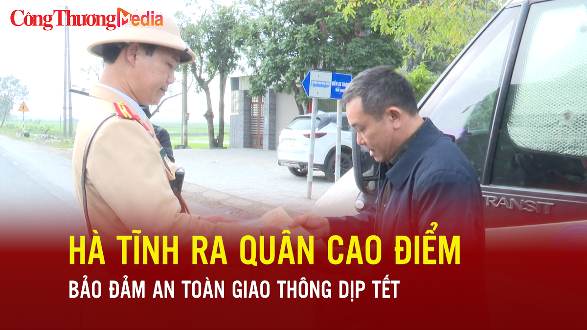 Hà Tĩnh ra quân cao điểm bảo đảm an toàn giao thông dịp Tết