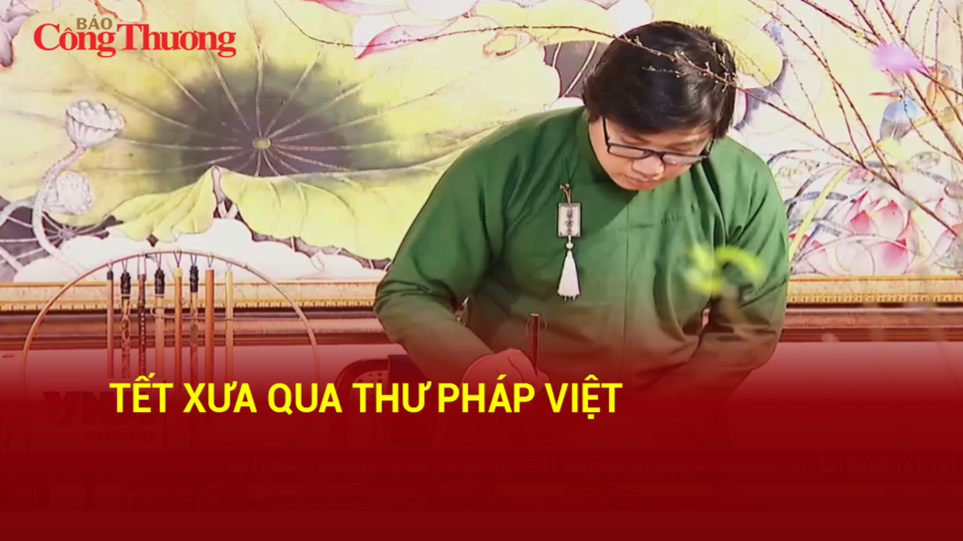 Tết xưa qua thư pháp Việt