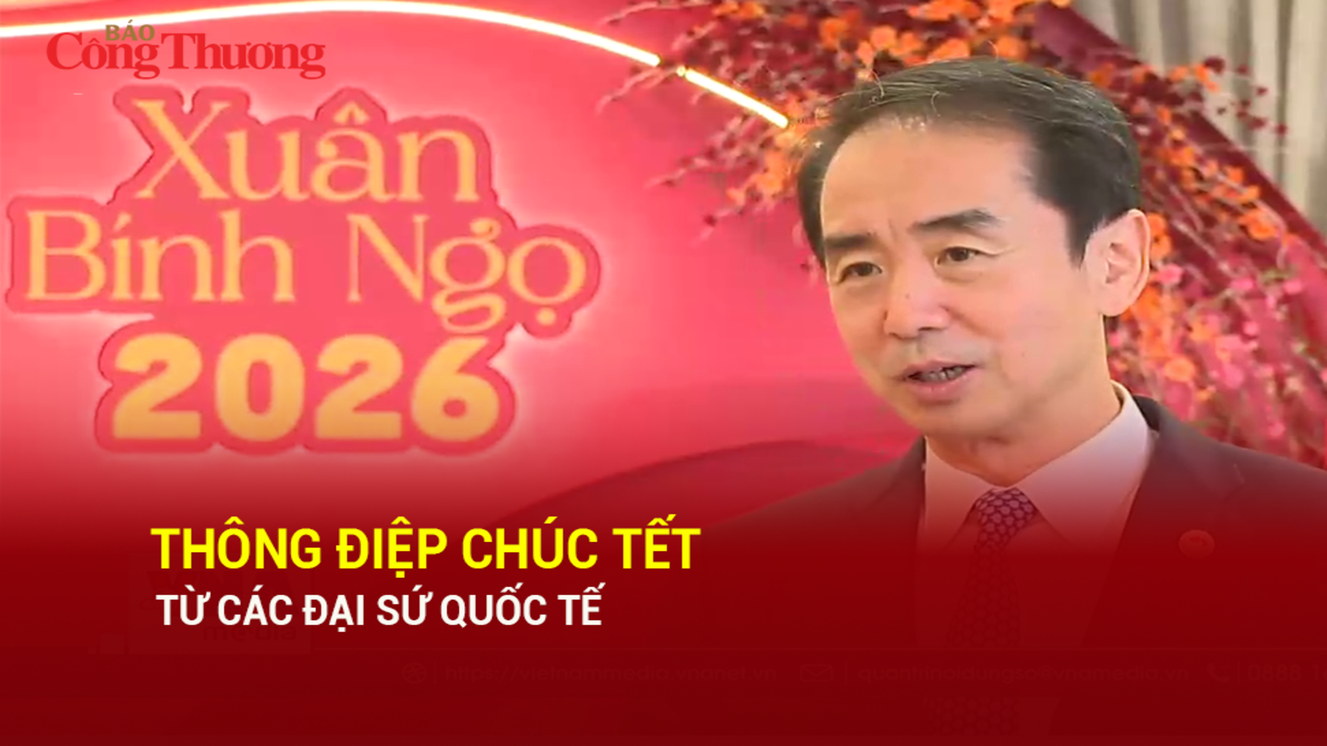 Thông điệp chúc Tết từ các Đại sứ quốc tế
