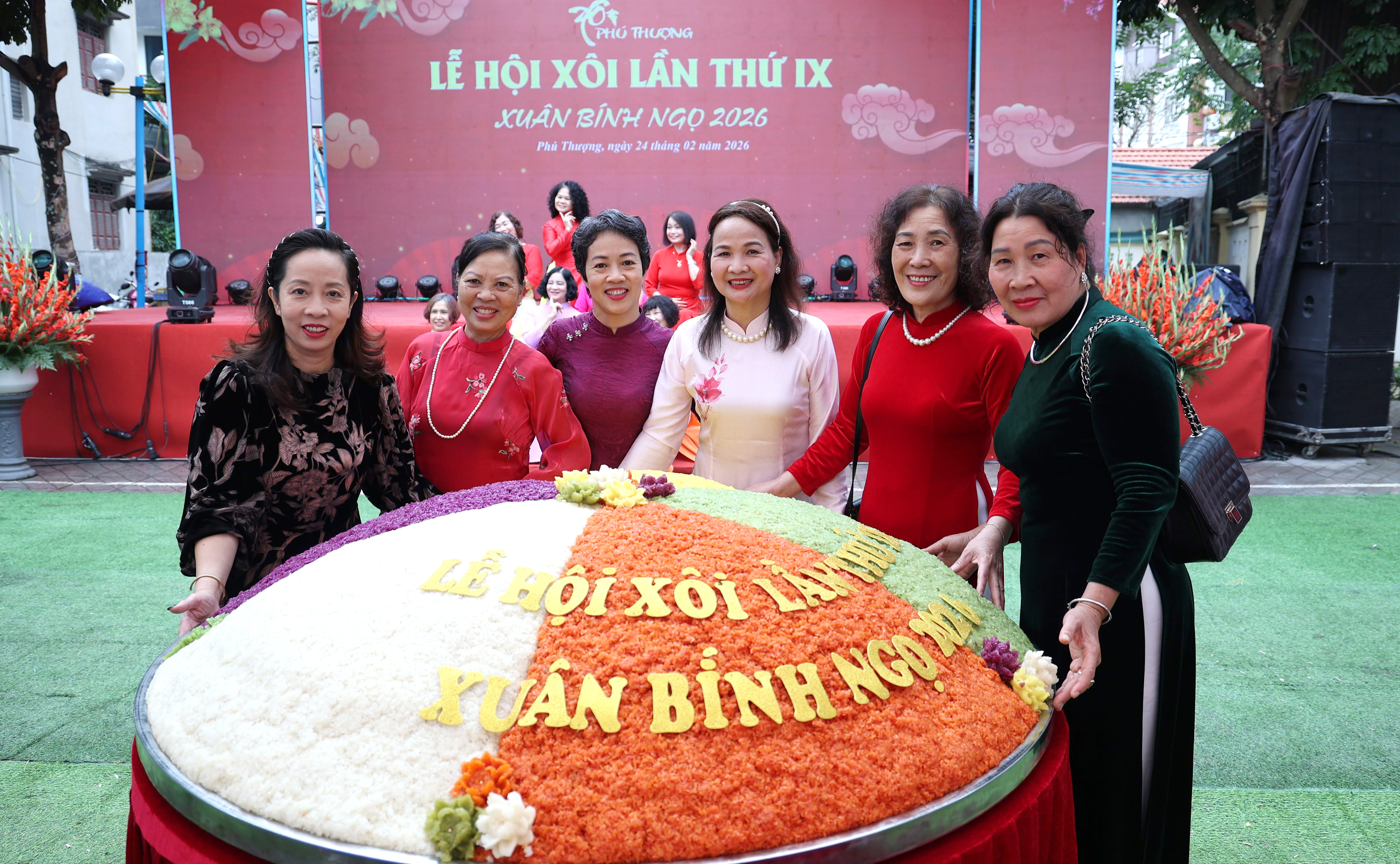  Nô nức Lễ hội xôi Làng Gạ xưa