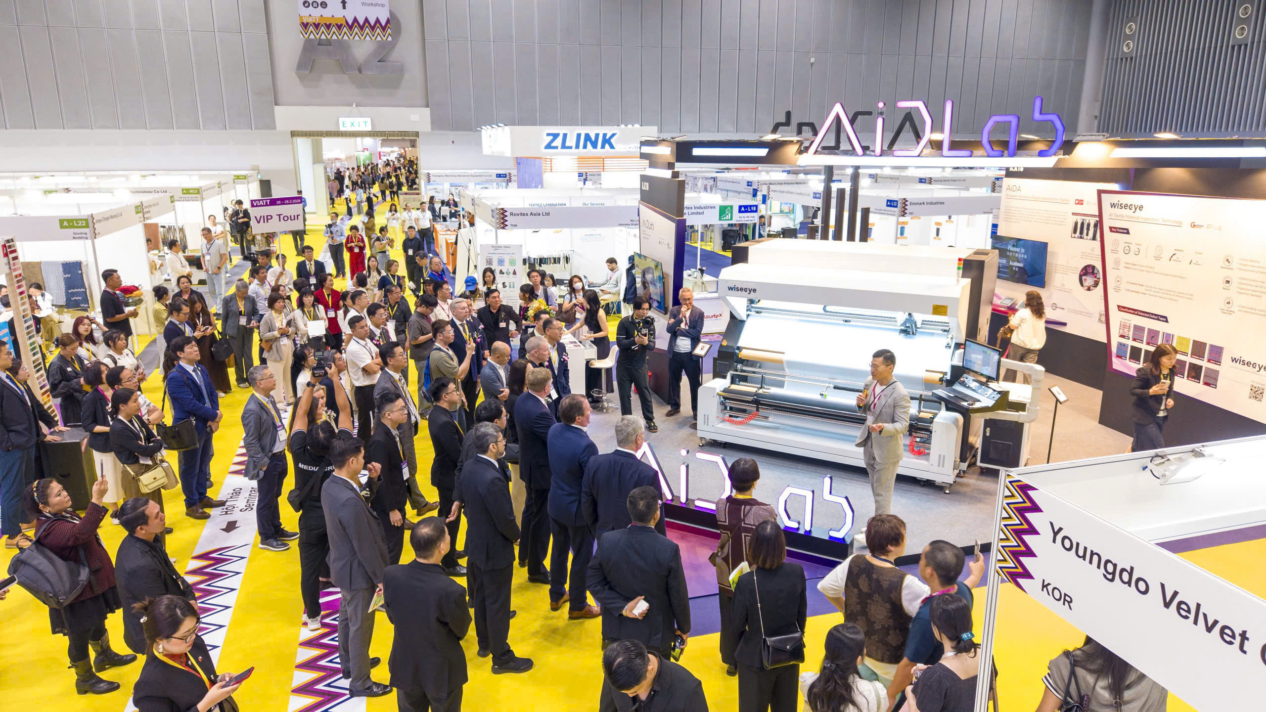 Toàn cảnh VIATT 2026: Điểm hẹn của cộng đồng dệt may quốc tế