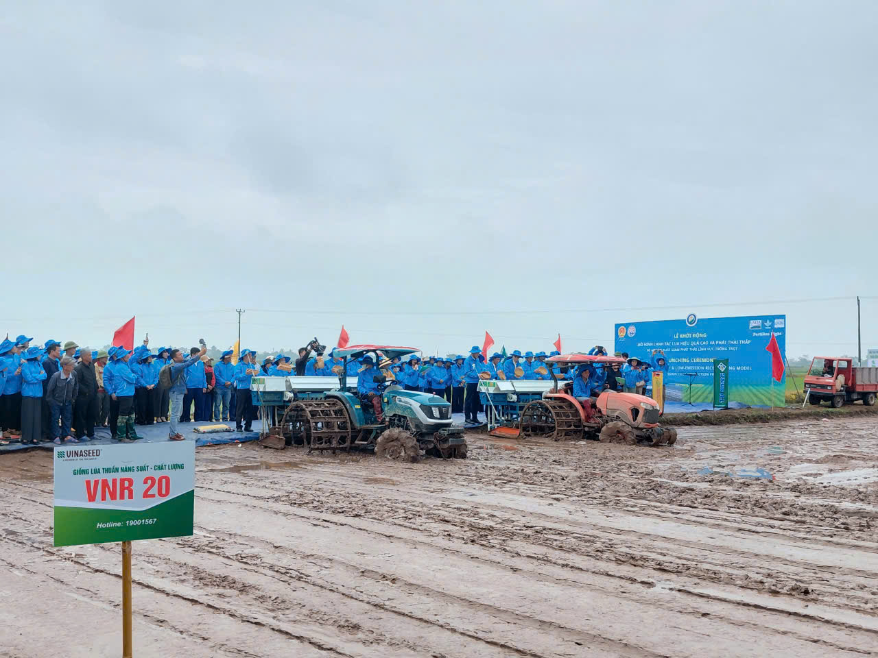 Đồng bằng sông Hồng chuyển mình với mô hình lúa phát thải thấp