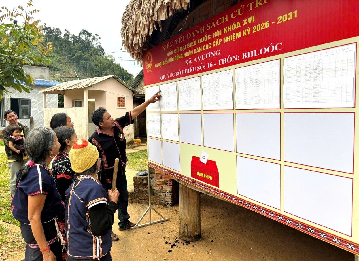 Đà Nẵng: Xã biên giới sẵn sàng cho ngày hội bầu cử