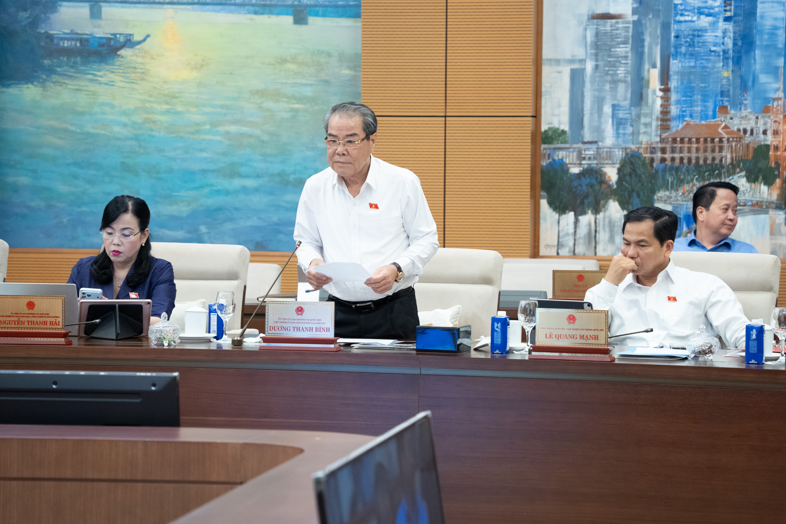 Cử tri và nhân dân tin tưởng ngày bầu cử sẽ diễn ra thành công tốt đẹp